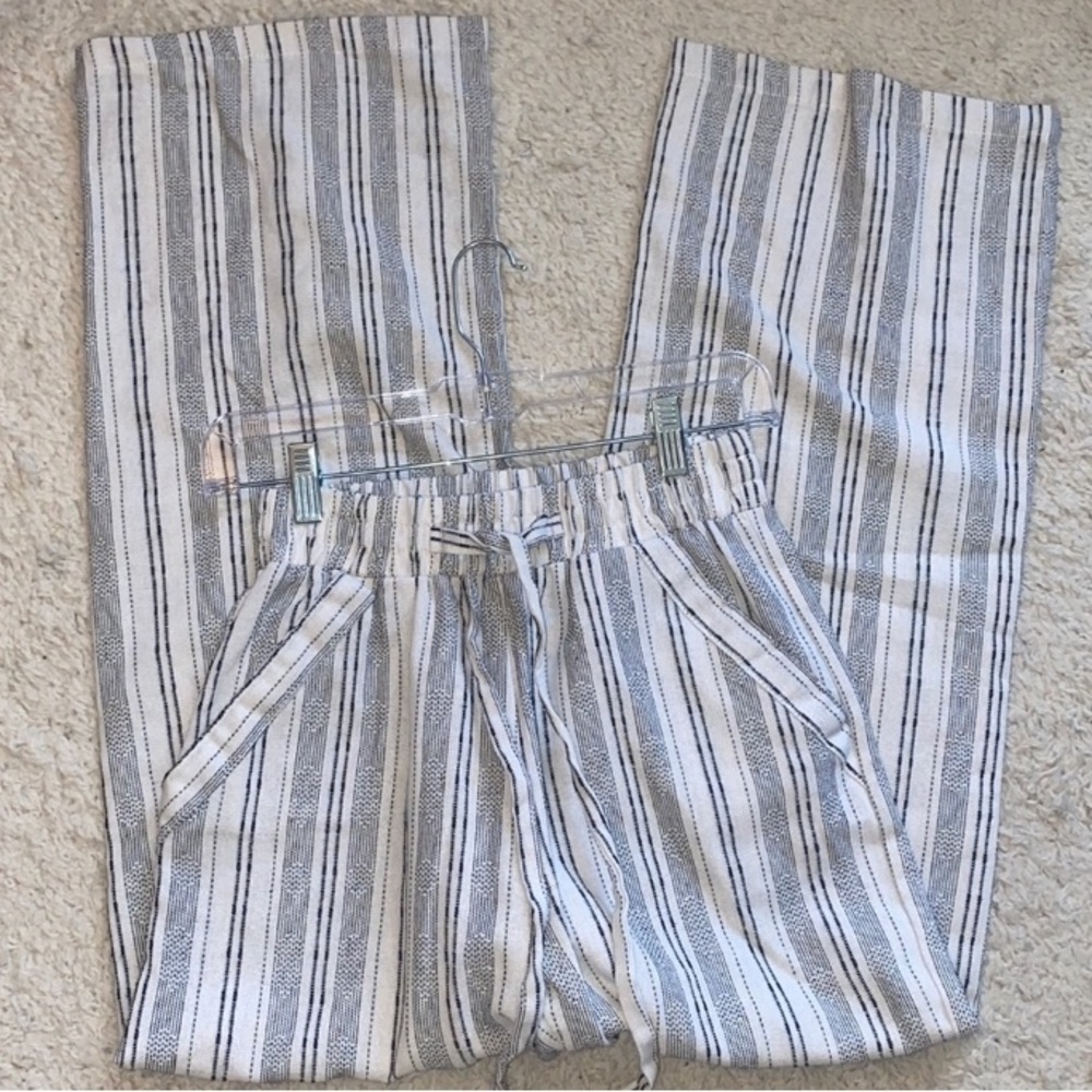 5/$20 striped wide leg pants